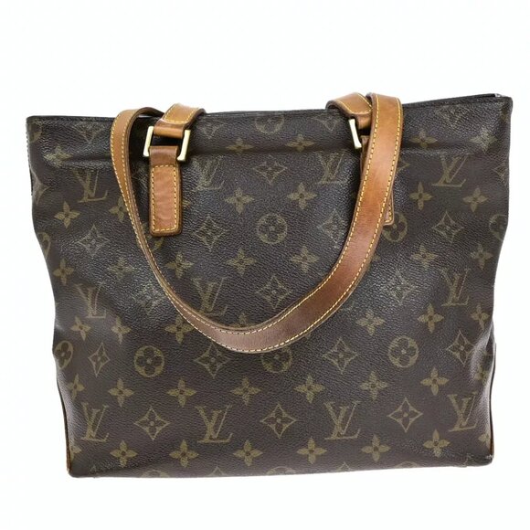 LOUIS VUITTON Cabas Piano Shoulder Bag Monogram Leather Brown M51148 39SH941 - Picture 2 of 16